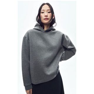 ザラ(ZARA)のZARA ダブルサイドフェイスフーディ(パーカー)