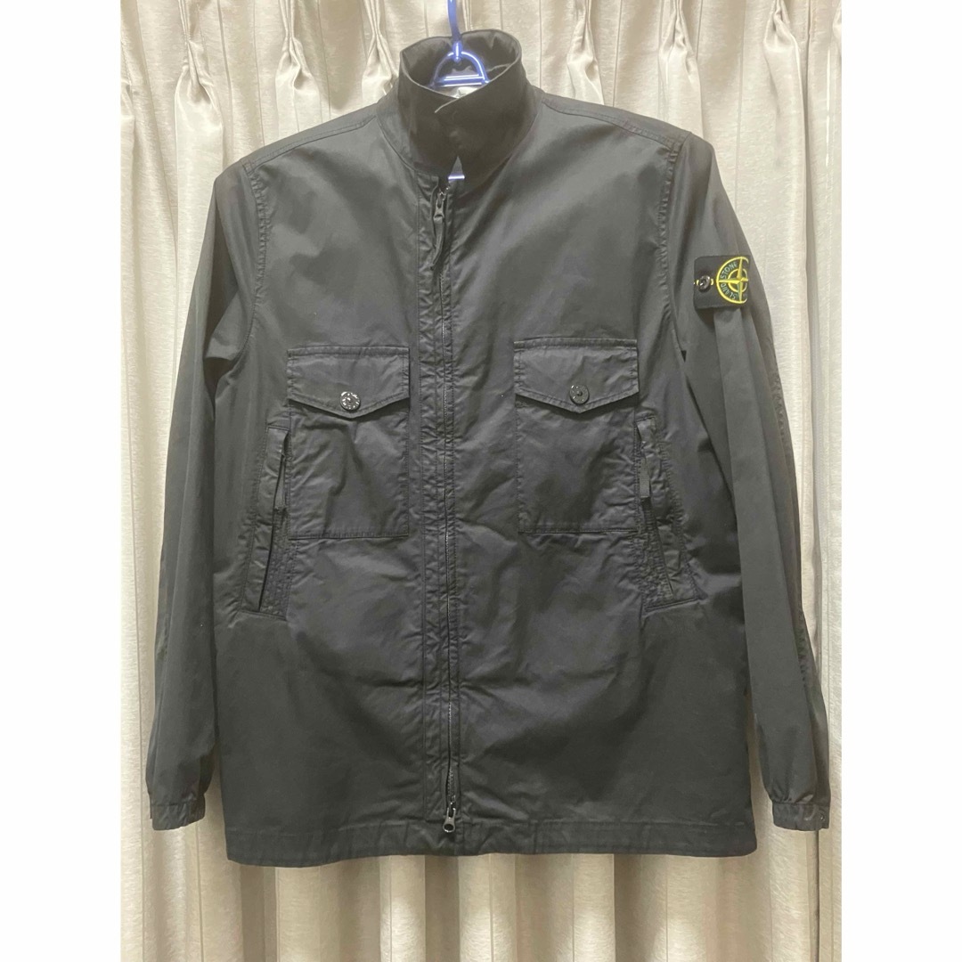 STONE ISLAND(ストーンアイランド)のストーンアイランド　ガーメントダイ　ジャケット　ブラックM メンズのジャケット/アウター(ブルゾン)の商品写真