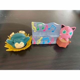 【美品】ポケモン　デスク　カビゴン　プリン(キャラクターグッズ)