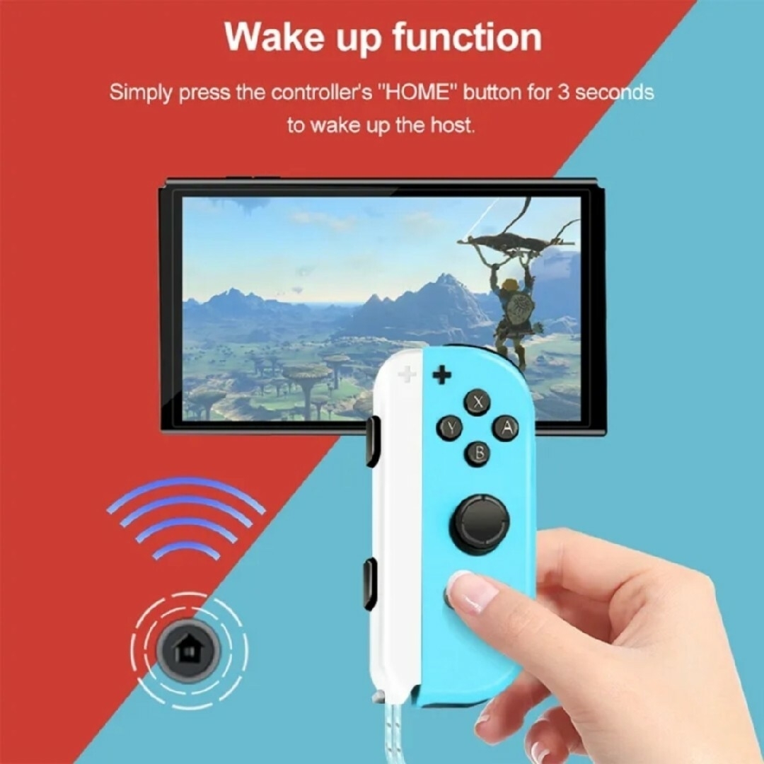 Nintendo Switch(ニンテンドースイッチ)の【新品】ジョイコン Joy-Con パステルカラー ピンク イエロー エンタメ/ホビーのゲームソフト/ゲーム機本体(家庭用ゲーム機本体)の商品写真