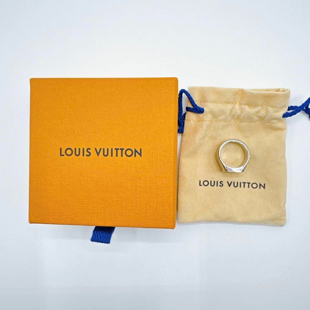 LOUIS VUITTON(ルイヴィトン)のルイヴィトン M62488 モノグラム L シグネットリング リング メンズのアクセサリー(リング(指輪))の商品写真