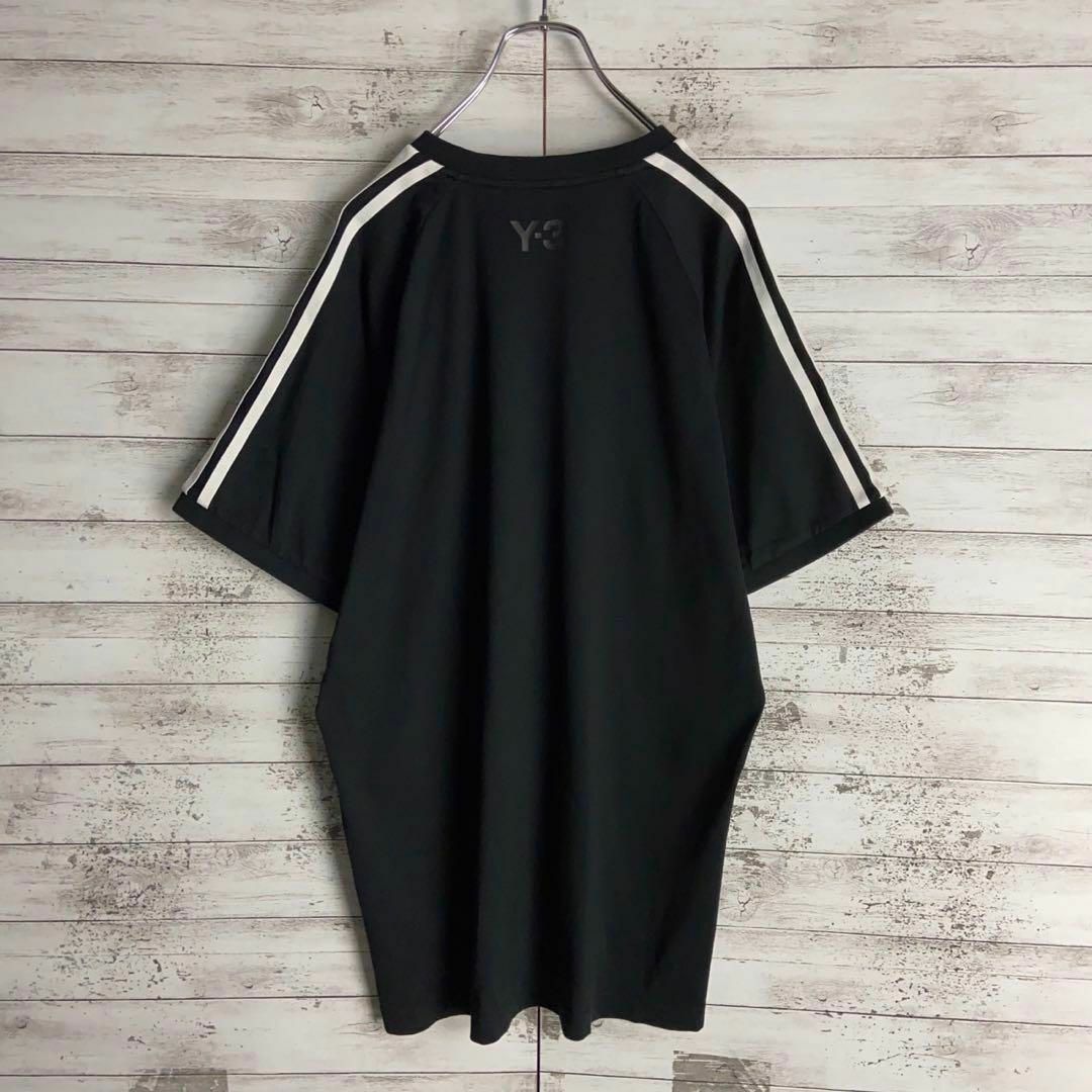 Y-3(ワイスリー)の8896【人気デザイン】Y-3☆袖ストライプ定番カラーtシャツ　シグネチャーロゴ その他のその他(その他)の商品写真