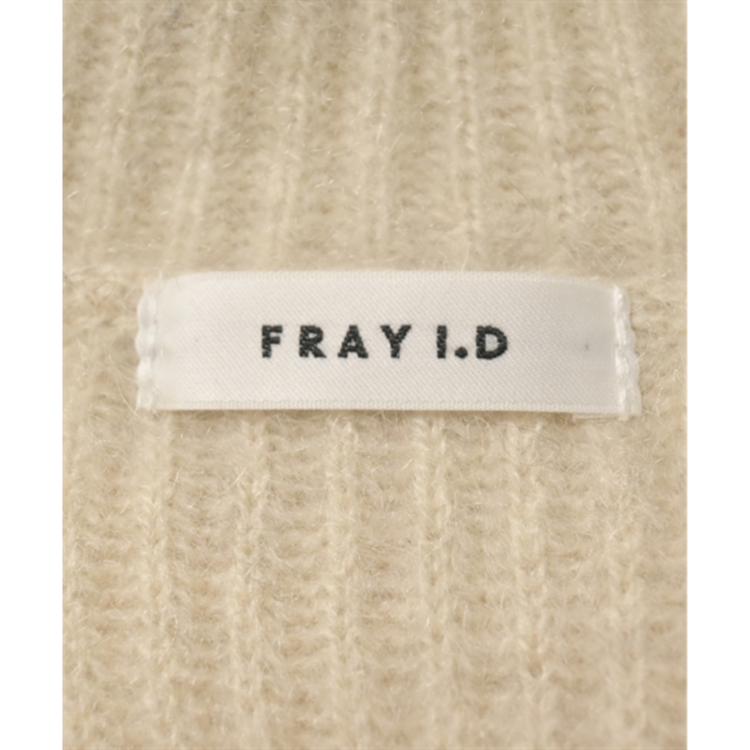 FRAY I.D(フレイアイディー)のFRAY I.D フレイアイディー ニット・セーター F ベージュ 【古着】【中古】 レディースのトップス(ニット/セーター)の商品写真