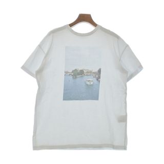 アーバンリサーチドアーズ(URBAN RESEARCH DOORS)のURBAN RESEARCH DOORS Tシャツ・カットソー ONE 白 【古着】【中古】(カットソー(半袖/袖なし))