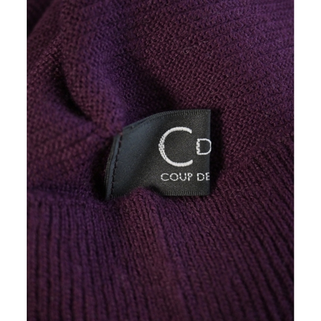 COUP DE CHANCE(クードシャンス)のCOUP DE CHANCE クードシャンス ニット・セーター 38(M位) 紫 【古着】【中古】 レディースのトップス(ニット/セーター)の商品写真