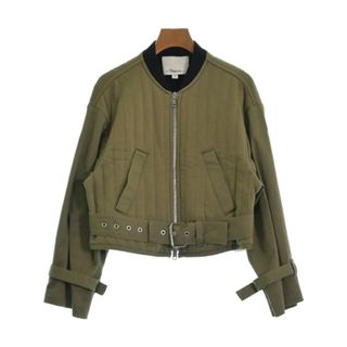 スリーワンフィリップリム(3.1 Phillip Lim)の3.1 Phillip Lim ミリタリーブルゾン XS カーキ 【古着】【中古】(ミリタリージャケット)