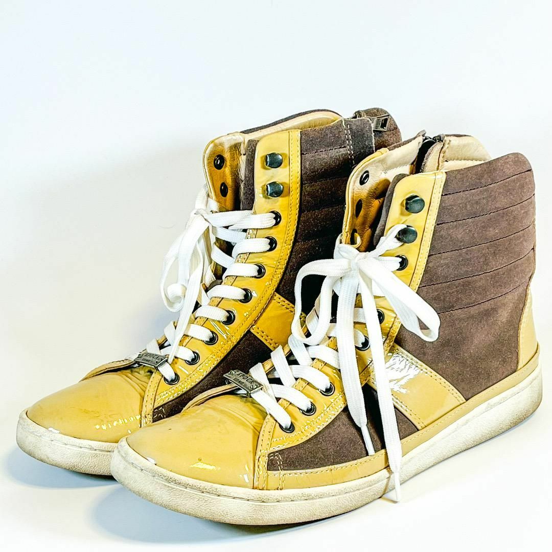 EPOCA(エポカ)のEPOCA UOMO ハイカット　スニーカー　レザー メンズの靴/シューズ(その他)の商品写真