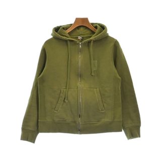 ピガール(PIGALLE)のPIGALLE ピガール パーカー S カーキ 【古着】【中古】(パーカー)