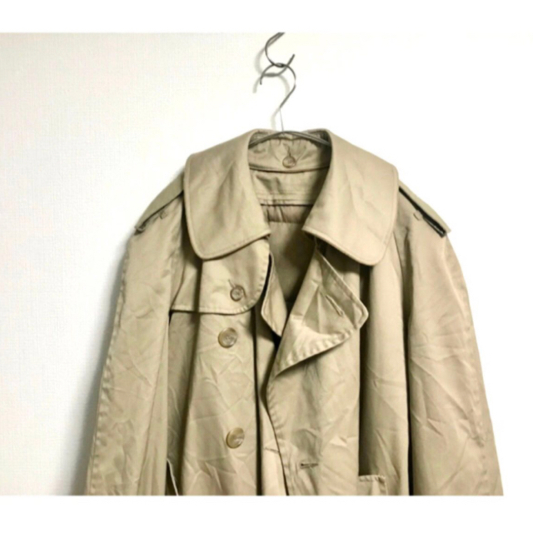 古着　 ビッグトレンチコート　オーバーサイズ　コート　ビンテージ　ユニセックス  メンズのジャケット/アウター(トレンチコート)の商品写真
