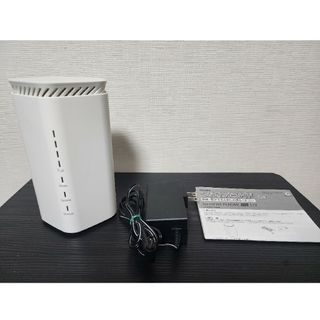 エーユー(au)のSpeed Wi-Fi HOME 5G L12 NAR02 ホワイト(その他)