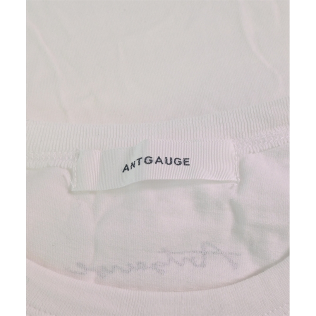 Antgauge(アントゲージ)のantgauge アントゲージ Tシャツ・カットソー F 白 【古着】【中古】 レディースのトップス(カットソー(半袖/袖なし))の商品写真