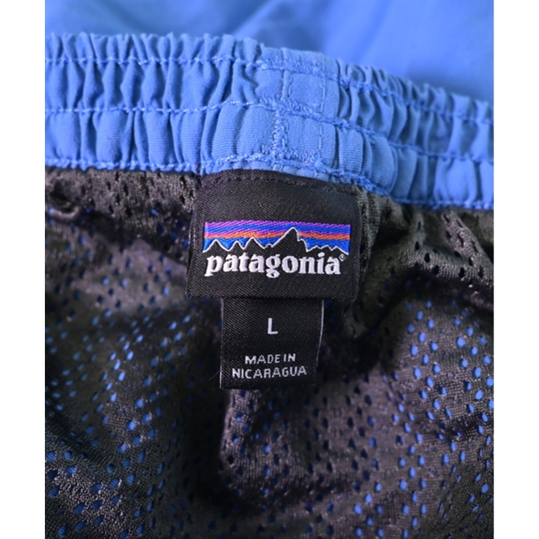 patagonia(パタゴニア)のpatagonia パタゴニア ショートパンツ L 青 【古着】【中古】 メンズのパンツ(ショートパンツ)の商品写真