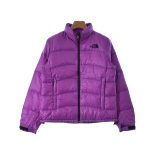 THE NORTH FACE ダウンジャケット/ダウンベスト M 紫 【古着】【中古】(ダウンジャケット)