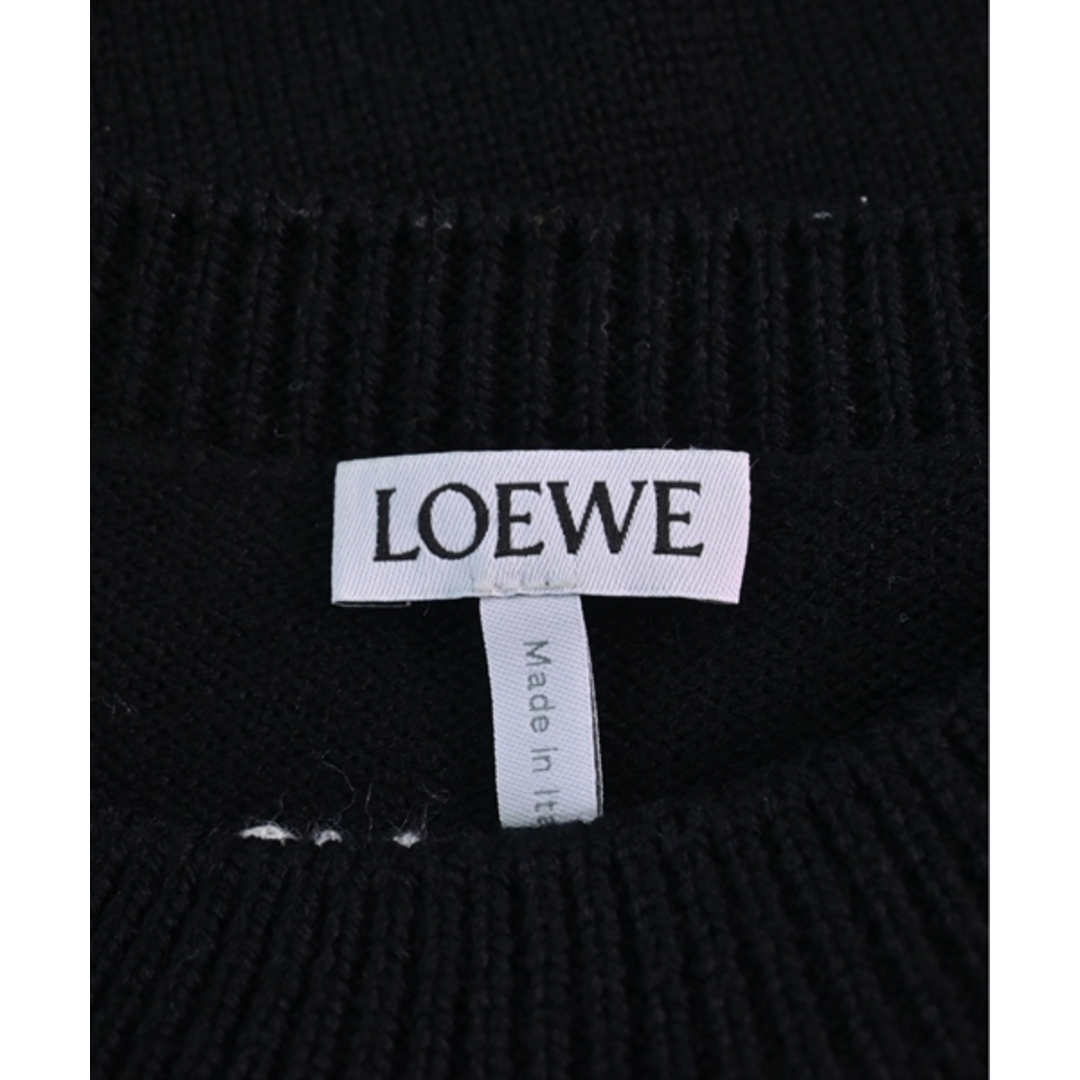 LOEWE(ロエベ)のLOEWE ロエベ ニット・セーター S 黒 【古着】【中古】 メンズのトップス(ニット/セーター)の商品写真