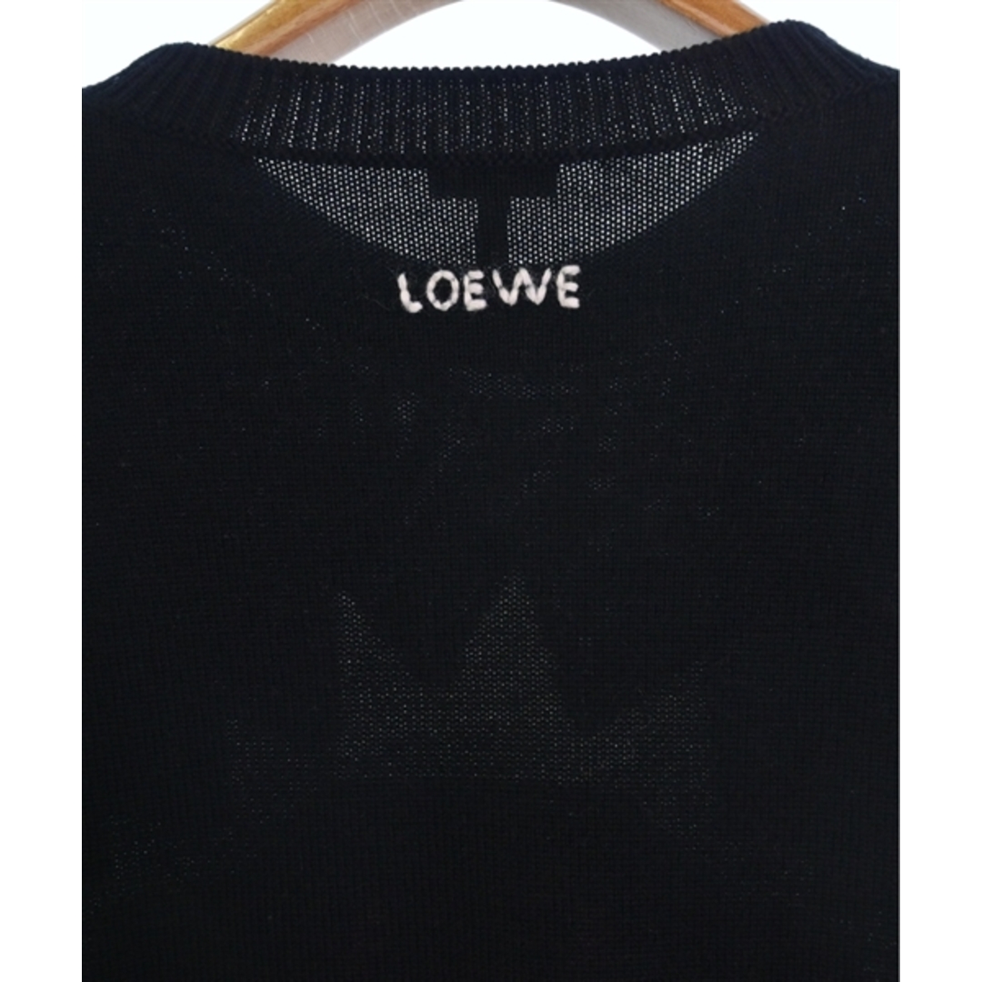 LOEWE(ロエベ)のLOEWE ロエベ ニット・セーター S 黒 【古着】【中古】 メンズのトップス(ニット/セーター)の商品写真