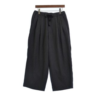 ヘルス(HEALTH)のHEALTH ヘルス パンツ（その他） M グレーx白x黄(チェック) 【古着】【中古】(その他)