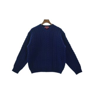 シュプリーム(Supreme)のSupreme シュプリーム ニット・セーター S 紺 【古着】【中古】(ニット/セーター)