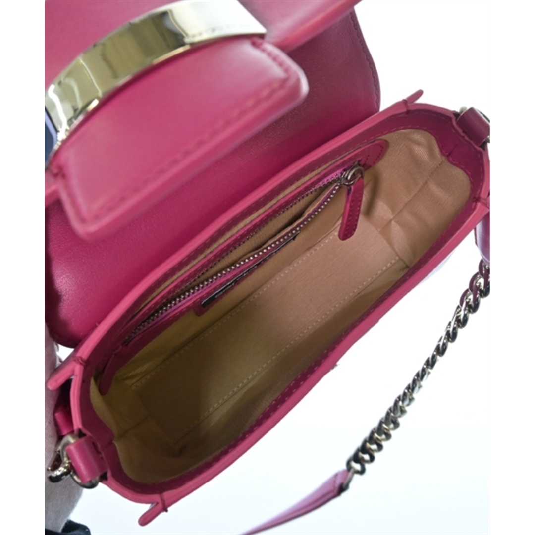 Sergio Rossi(セルジオロッシ)のSergio rossi セルジオロッシ ショルダーバッグ - ピンク 【古着】【中古】 レディースのバッグ(ショルダーバッグ)の商品写真