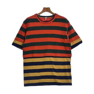 ロエベ(LOEWE)のLOEWE ロエベ Tシャツ・カットソー L オレンジx緑x黄等(ボーダー) 【古着】【中古】(Tシャツ/カットソー(半袖/袖なし))