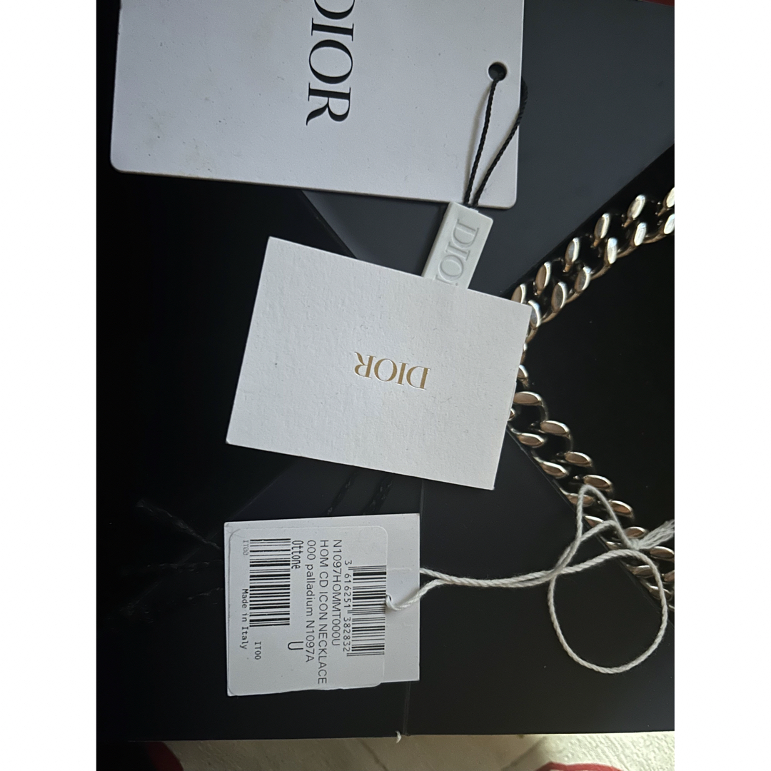 DIOR HOMME(ディオールオム)のDIORチェーンリンクネックレス メンズのアクセサリー(ネックレス)の商品写真