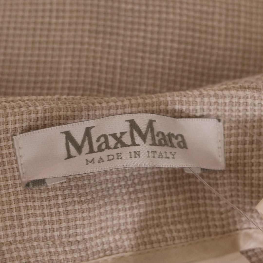 Max Mara(マックスマーラ)の未使用品 Max Mara マックスマーラ リネン オフホワイト パンツ 白タグ その他のその他(その他)の商品写真