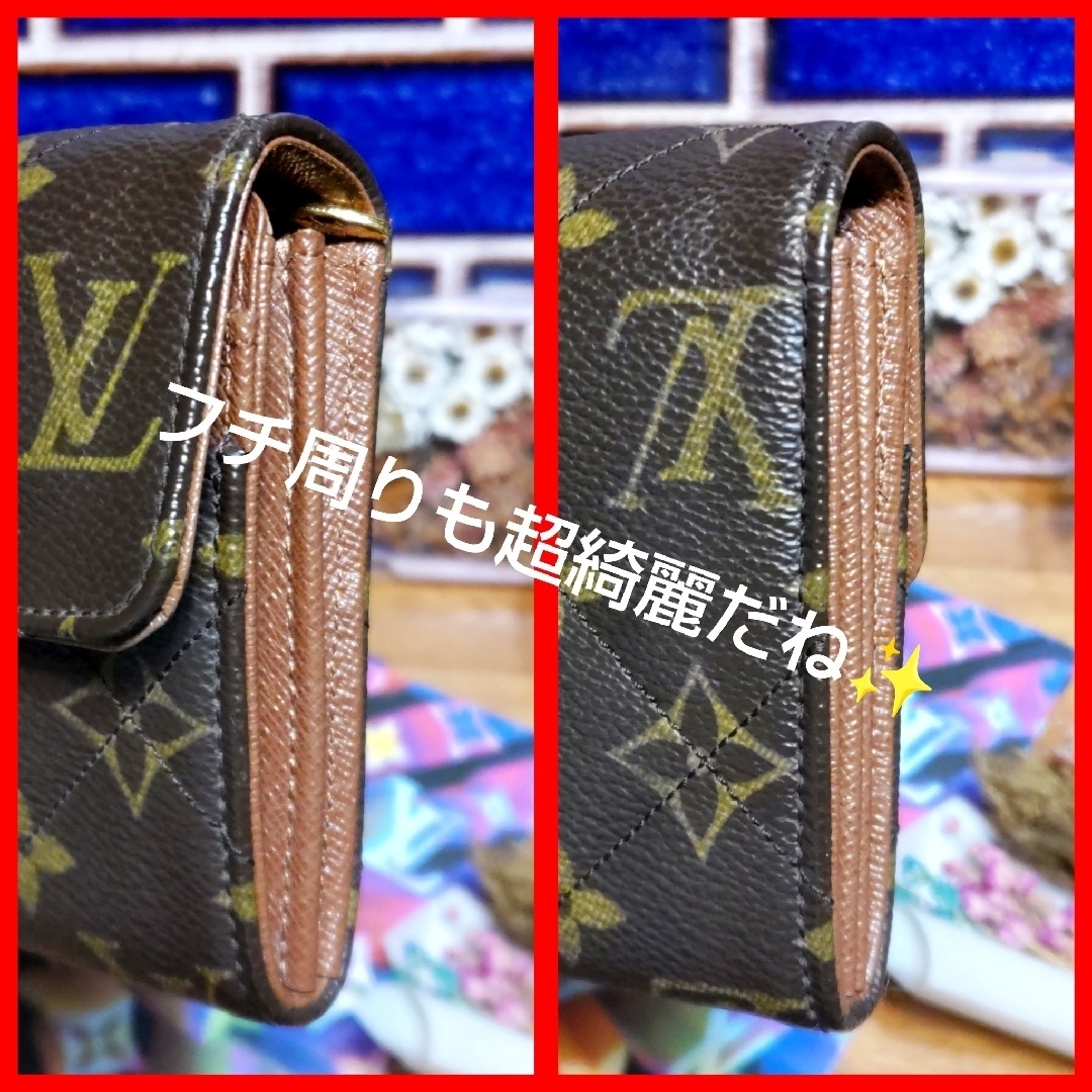 LOUIS VUITTON(ルイヴィトン)の【ラクマ準公認】💕極上品レベル💕ヴィトン屈指のセレブリティデザイン長財布 レディースのファッション小物(財布)の商品写真