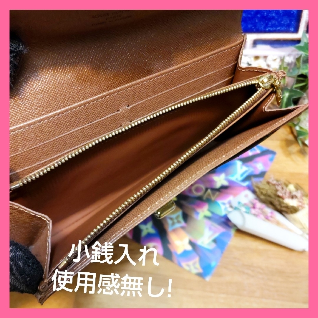 LOUIS VUITTON(ルイヴィトン)の【ラクマ準公認】💕極上品レベル💕ヴィトン屈指のセレブリティデザイン長財布 レディースのファッション小物(財布)の商品写真