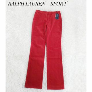 ラルフローレン(Ralph Lauren)のRALPH LAUREN　SPORT　ズボン　赤　タグ付き　11号　Ｌ　新品(チノパン)