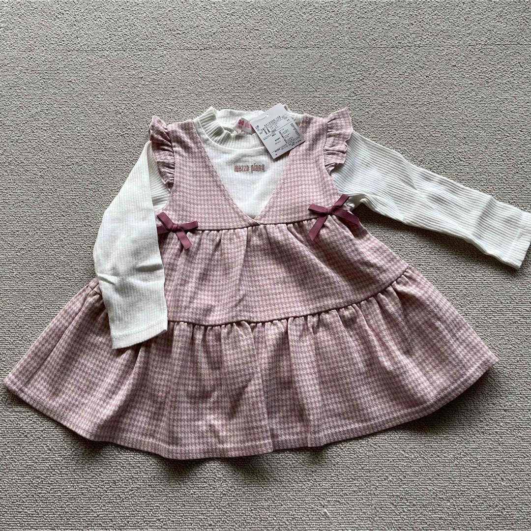 mezzo piano(メゾピアノ)のmezzo piano 100cm キッズ/ベビー/マタニティのキッズ服女の子用(90cm~)(ブラウス)の商品写真