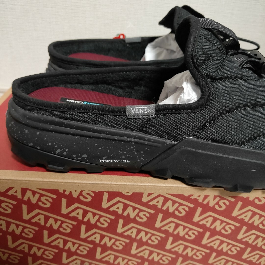 VANS(ヴァンズ)の新品未使用VANS coast muleバンズ27.0cm 厚底ミュール 黒 メンズの靴/シューズ(サンダル)の商品写真