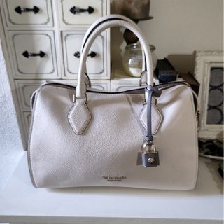 ケイトスペードニューヨーク(kate spade new york)のケイトスペード☆レザーハンドバッグ（ミニボストンバッグ）(ハンドバッグ)