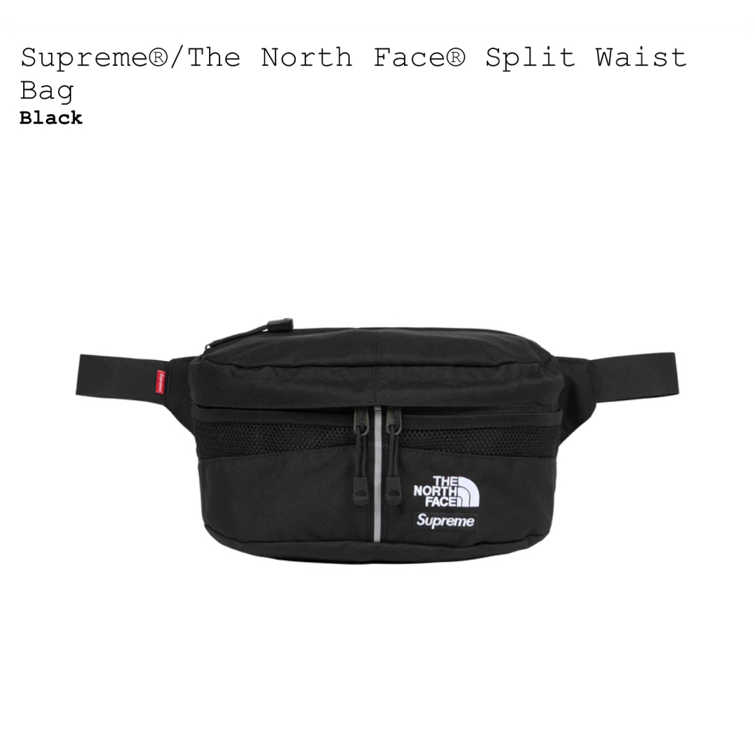 Supreme(シュプリーム)のSupreme The North Face Waist Bag Black メンズのバッグ(ウエストポーチ)の商品写真