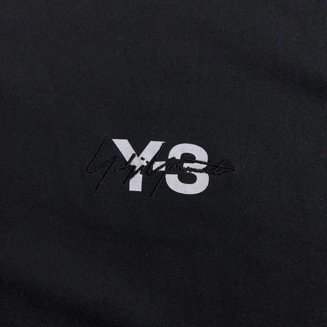 Y-3(ワイスリー)の8895【シグネチャーロゴ】Y-3☆ワンポイント刺繍ロゴ半袖tシャツ　美品 その他のその他(その他)の商品写真