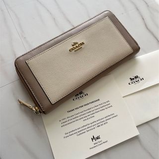 コーチ(COACH)の226 美品 COACH コーチ 長財布 ラウンドファスナー(財布)