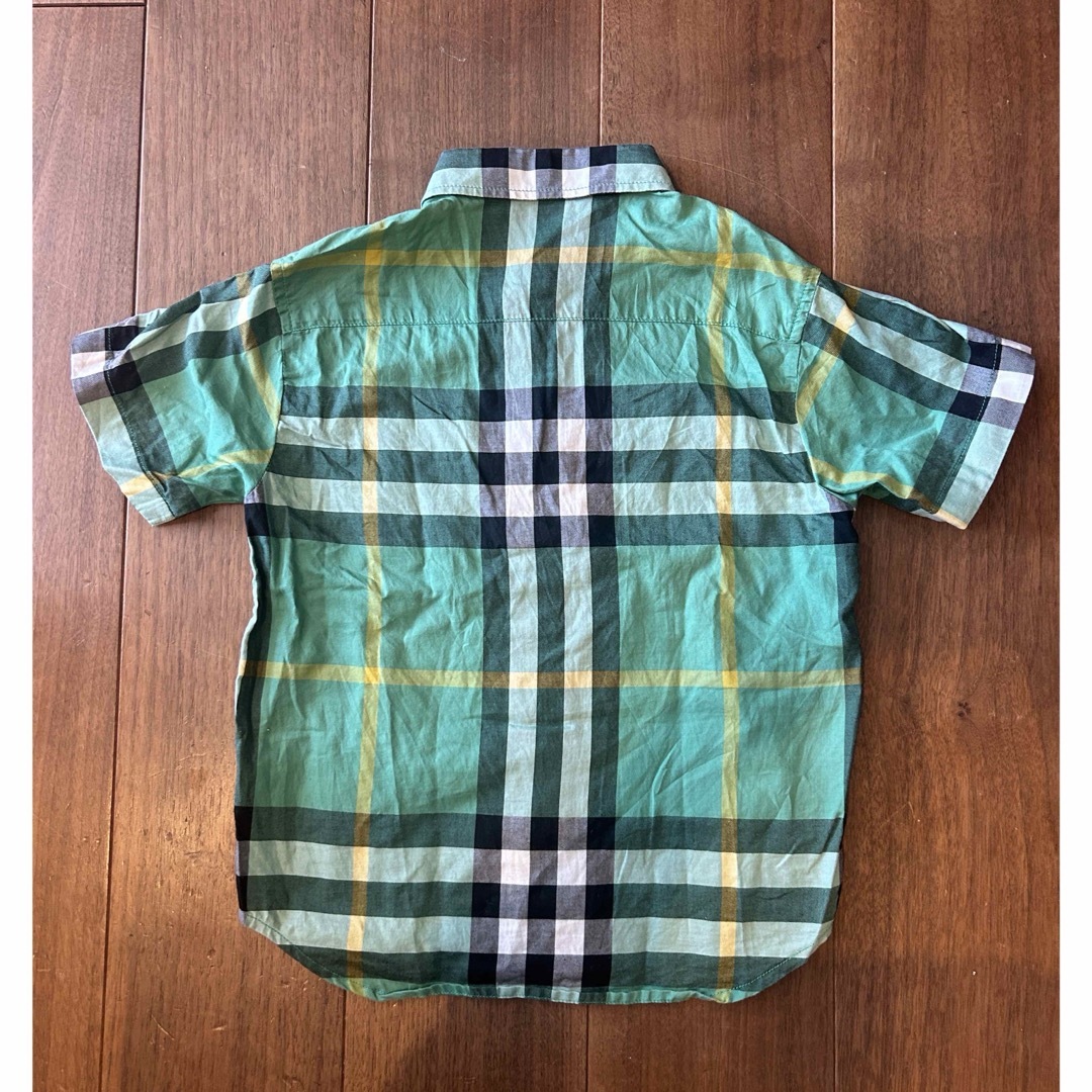 BURBERRY(バーバリー)のバーバリー　半袖シャツ　100cm キッズ/ベビー/マタニティのキッズ服男の子用(90cm~)(Tシャツ/カットソー)の商品写真