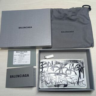 バレンシアガ(Balenciaga)のバレンシアガ フラグメントケース カードケース コインケース グラフィティ 財布(コインケース/小銭入れ)
