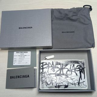 Balenciaga - バレンシアガ フラグメントケース カードケース コインケース グラフィティ 財布