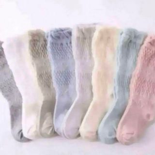 ENDO SOCKS薄型通気性良いシンプルデザインのベビー ハイソックス(靴下/タイツ)