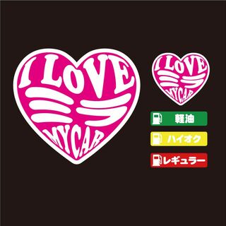 ミラ ハート ステッカー セット ピンク 【高品質】 大人気！(その他)
