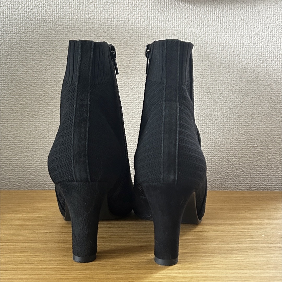 artemis by DIANA(アルテミスバイダイアナ)のアルテミス バイダイアナ　ブーツ ブラック  スエード レディースの靴/シューズ(ブーツ)の商品写真