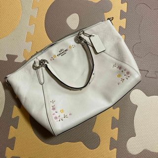 コーチ(COACH)のコーチ　ハンドバッグ　花柄(ハンドバッグ)