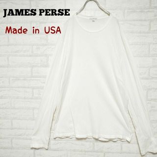 《USA製》JAMES PERSE ジェームスパース カットソー ロンT