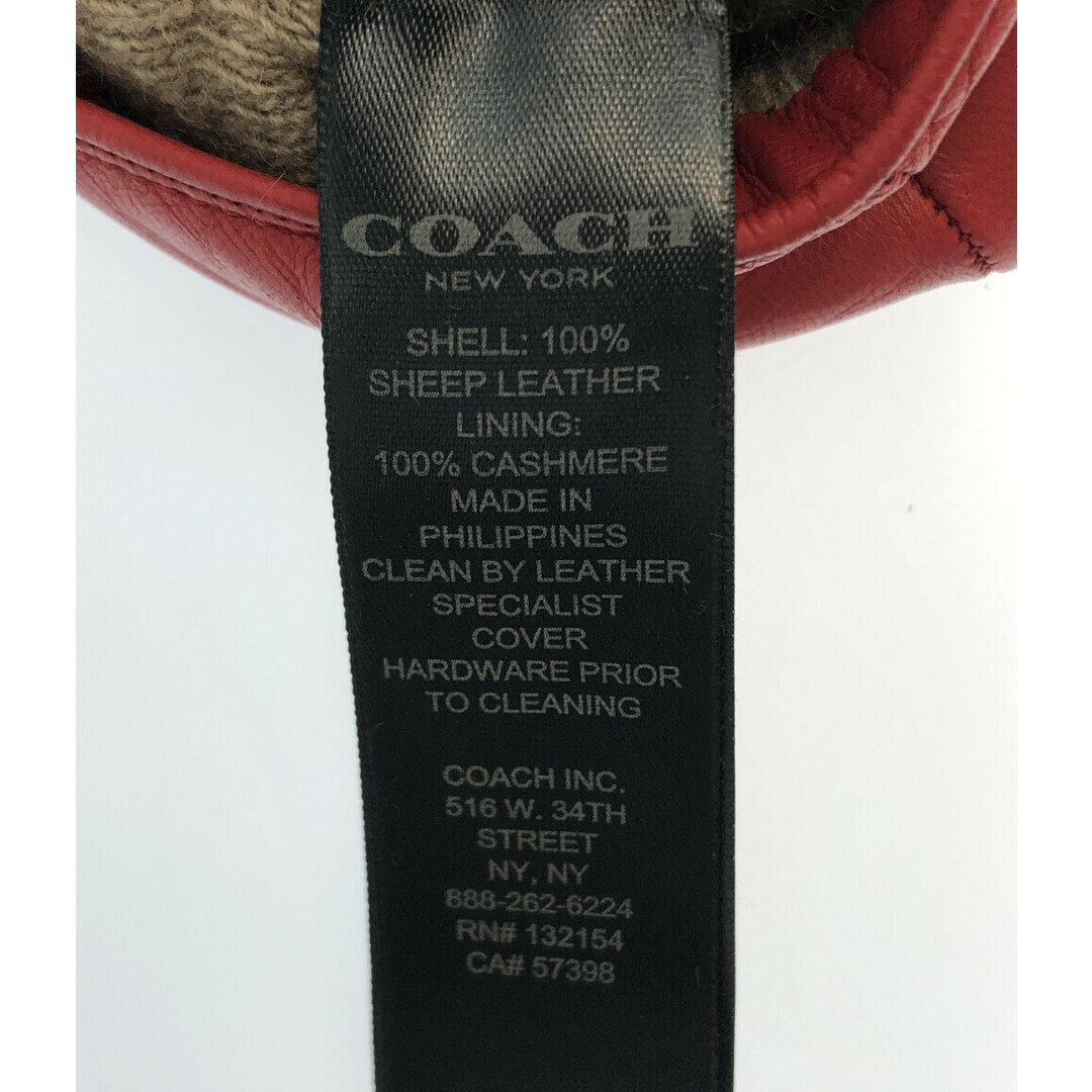 COACH(コーチ)のコーチ COACH 手袋    レディース 7 レディースのファッション小物(手袋)の商品写真