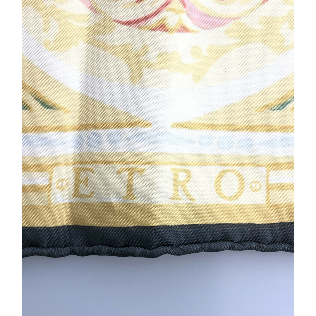 ETRO(エトロ)のエトロ ETRO スカーフ シルク100% 花柄    レディース レディースのファッション小物(バンダナ/スカーフ)の商品写真