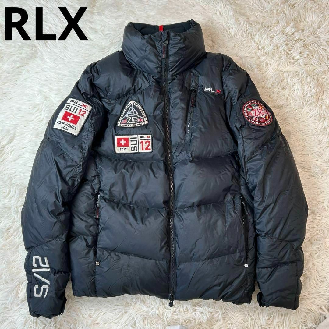 RLX（RalphLauren）(アールエルエックス)のRLXラルフローレンRADIAL限定モデル ダウンジャケット ブラック メンズのジャケット/アウター(ダウンジャケット)の商品写真
