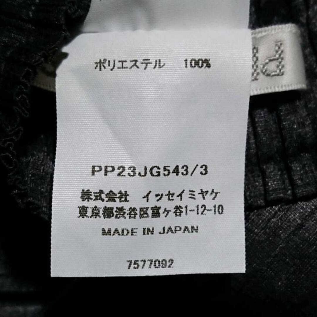 PLEATS PLEASE ISSEY MIYAKE(プリーツプリーズイッセイミヤケ)のPLEATS PLEASE(プリーツプリーズ) ロングスカート サイズ3 L レディース美品  - ダークグレー マキシ丈 レディースのスカート(ロングスカート)の商品写真