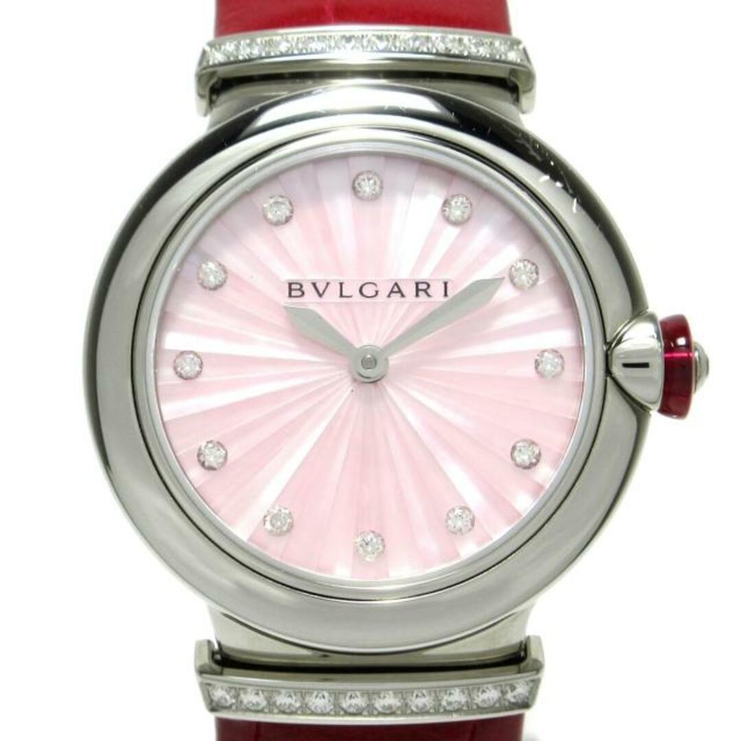 BVLGARI - BVLGARI(ブルガリ) 腕時計美品 ルチェア LU28S/103619 
