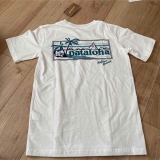 パタゴニア(patagonia)のPatagonia パタロハ　pataloha キッズ　S 130 Tシャツ(Tシャツ/カットソー)