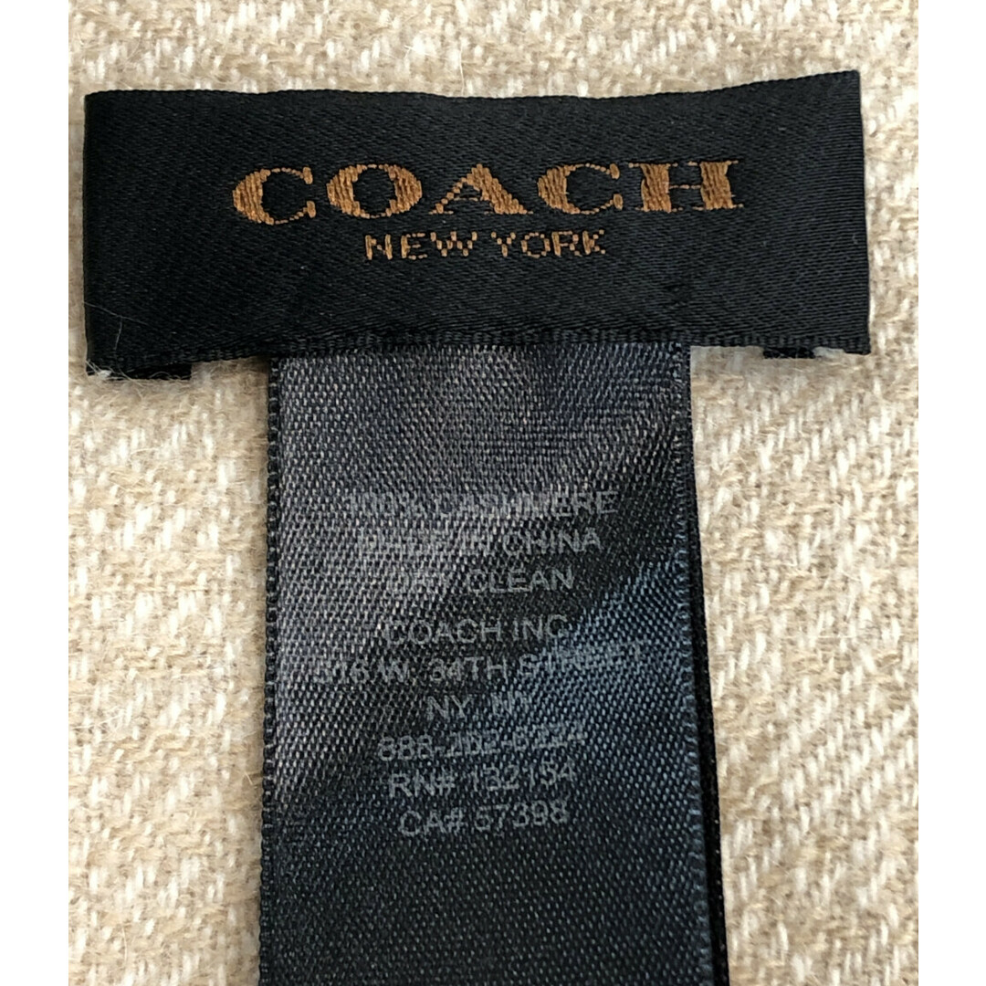 COACH(コーチ)のコーチ COACH マフラー カシミヤ100%    レディース レディースのファッション小物(マフラー/ショール)の商品写真