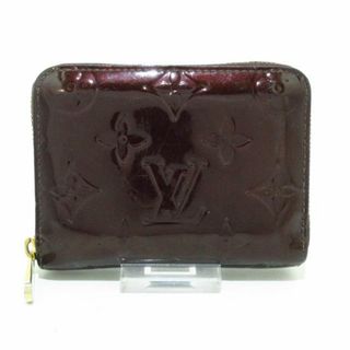 ルイヴィトン(LOUIS VUITTON)のLOUIS VUITTON(ルイヴィトン) コインケース モノグラムヴェルニ ジッピーコインパース M93607 アマラント パテントレザー（モノグラムの型押し）(コインケース)